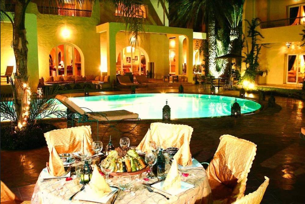 piscine villa maroc